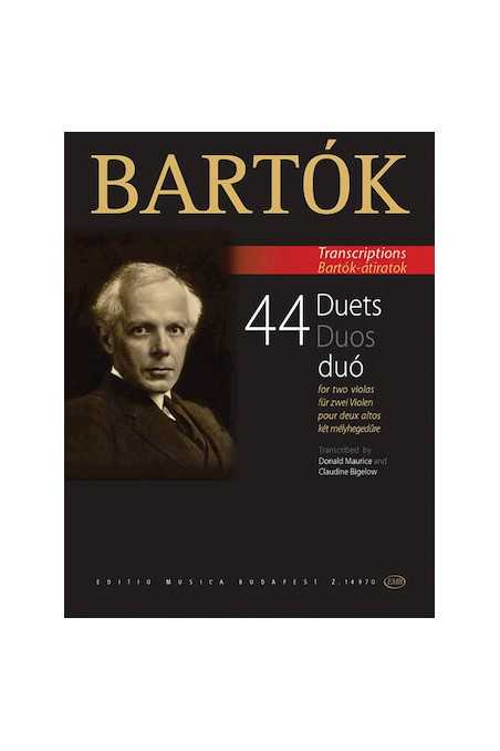Bartok, 44 Duets for 2 violas ( EMB)