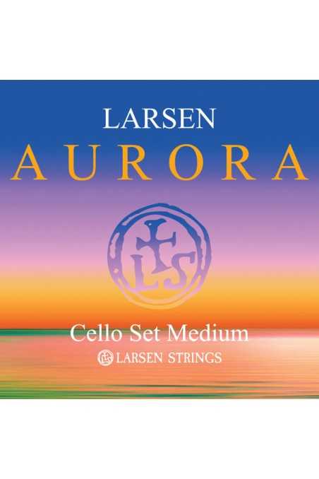 Aurora Cello String Set by Larsen - Please Choose a Size