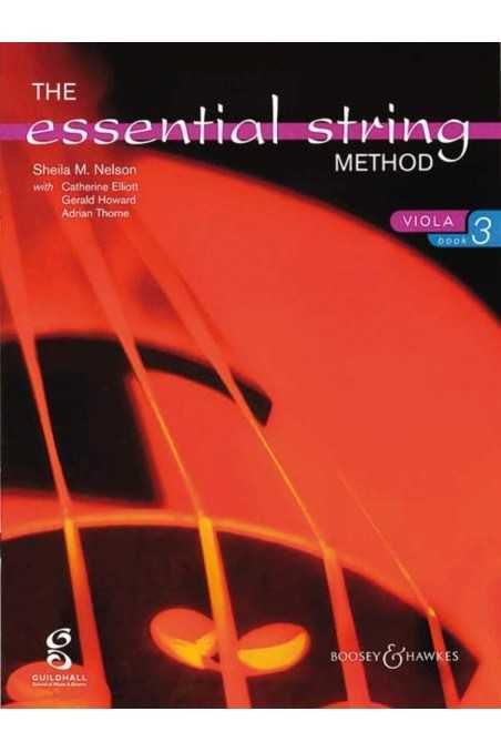 Nelson, Essential String Method for Viola Bk 3 (Boosey)