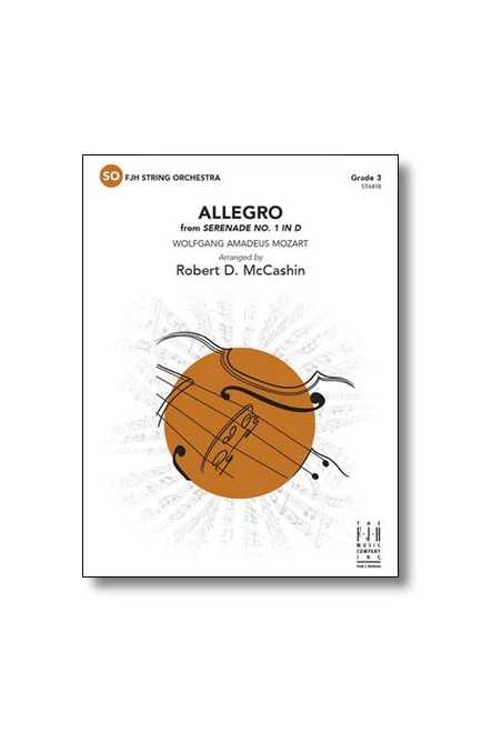Allegro from Serenade No. 1 in D for String Orchestra Level 3