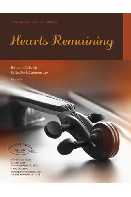 Zook, Hearts Remaining for String Orchestra Grade 2 (GMM)