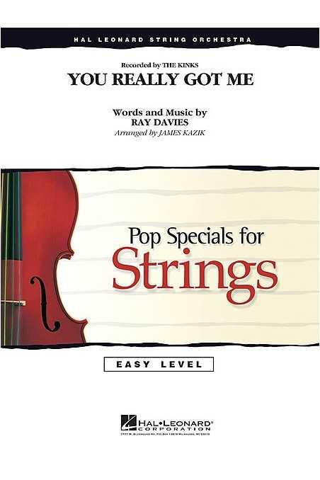 Kazik, You Really Got Me For String Orchestra