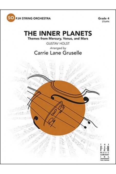 Holst arr. Gruselle, The Inner Planets for String Orchestra Grade 4 (FJH)