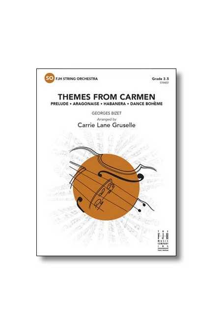 Themes from Carmen for String Orchestra Level 3.5