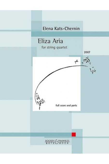 Kats-Chernin, Eliza Aria for String Quartet (Boosey)