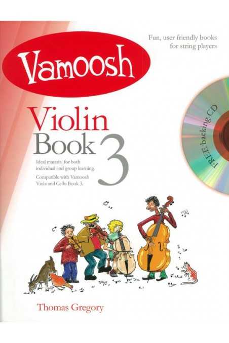 Vamoosh Violin Book 3 with CD
