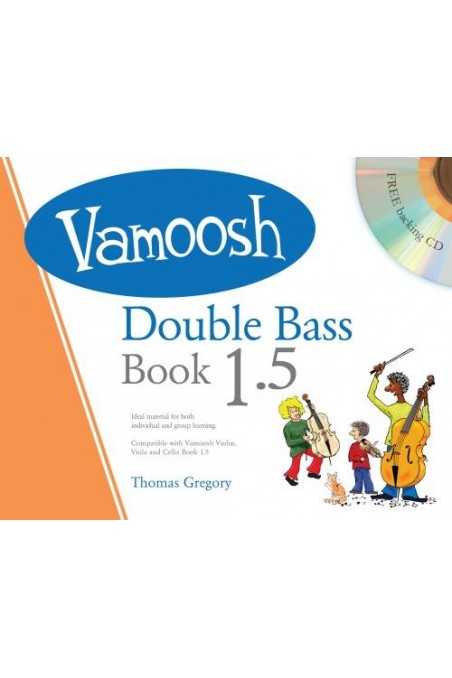 Vamoosh Double Bass Book 1.5 with CD