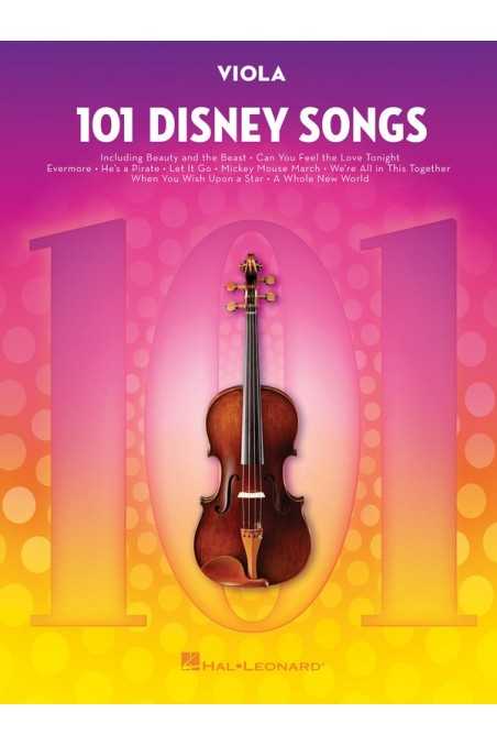 101 Disney Songs Viola Book (Hal Leonard)