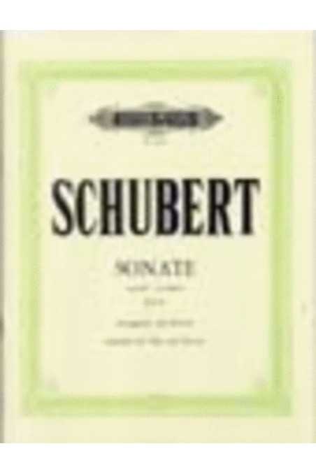Schubert, Sonata in A Minor Arpeggione for Viola and Piano (Peters)
