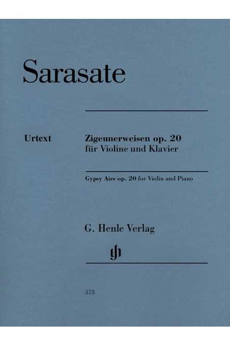 Sarasate, Zigeunerweisen op. 20 for Violin and Piano (Henle Edition)