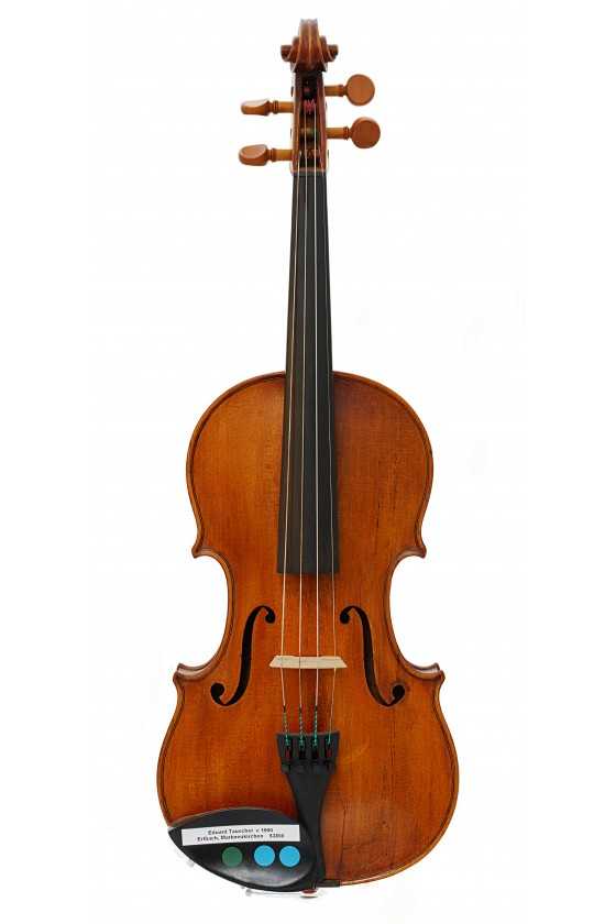 Eduard Tauscher Violin c 1900 Erlbach Markneukirchen