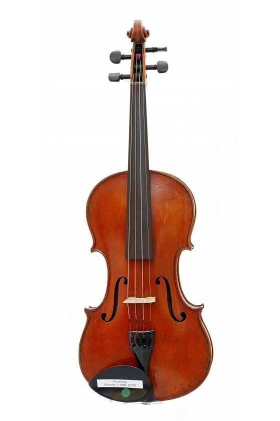 Strad Violin Copy German c 1890