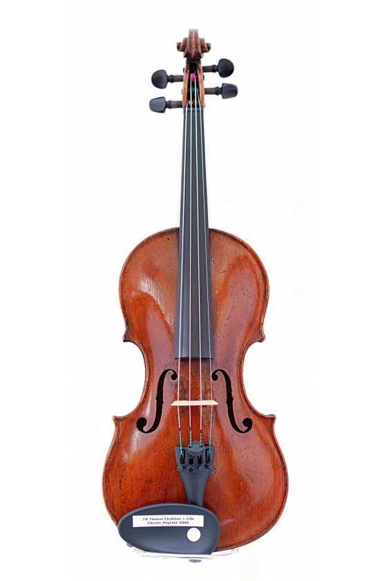 7/8 Thomas Challoner Violin c 1790 Chester, England (E002)