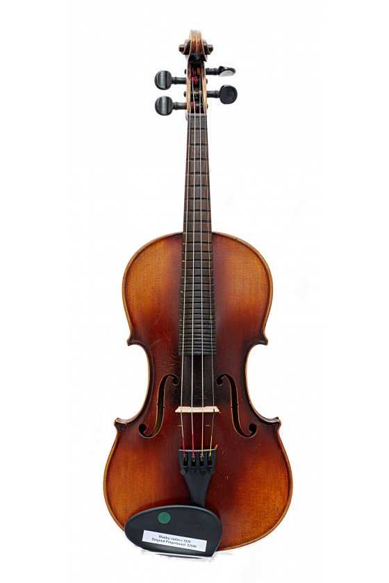 Manby Violin c 1920 with Original Fretted Fingerboard