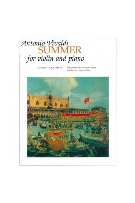 Vivaldi, Concerto No. 2 "Summer" for Violin and Piano (Ricordi)