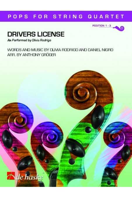 Drivers License for String Quartet