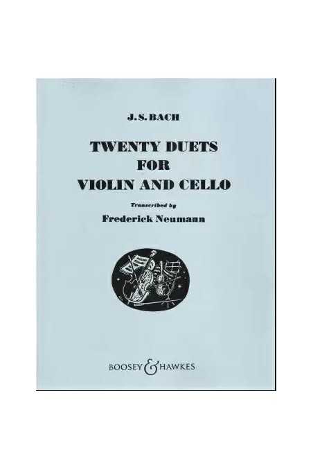 Bach, Twenty Duets for Violin and Cello (Boosey)