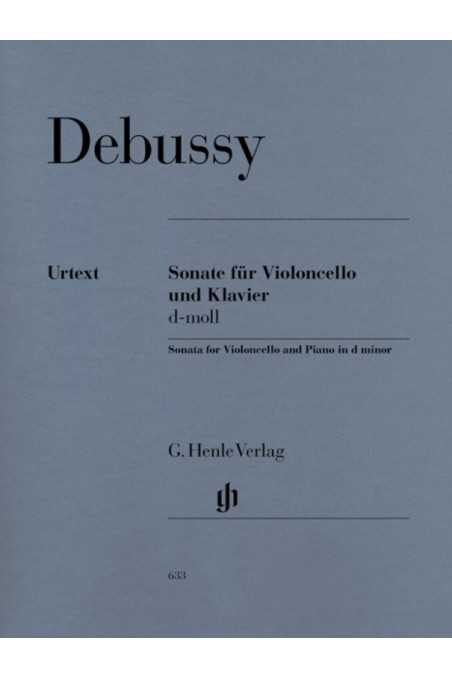 Debussy, Cello Sonata in D Minor (Henle)