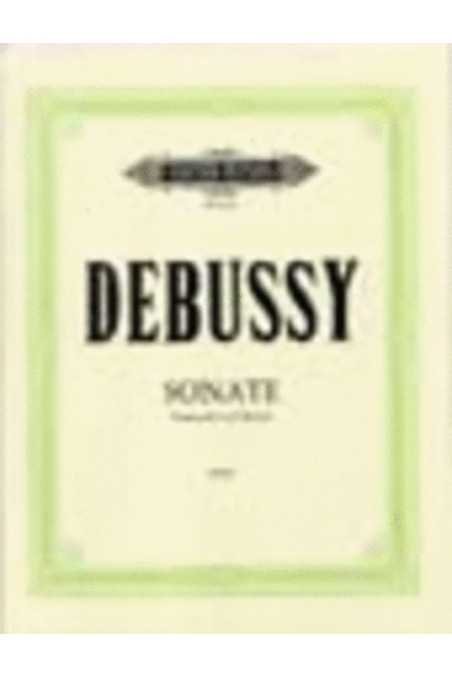 Debussy, Sonata for Cello and Piano Urtext (Peters)