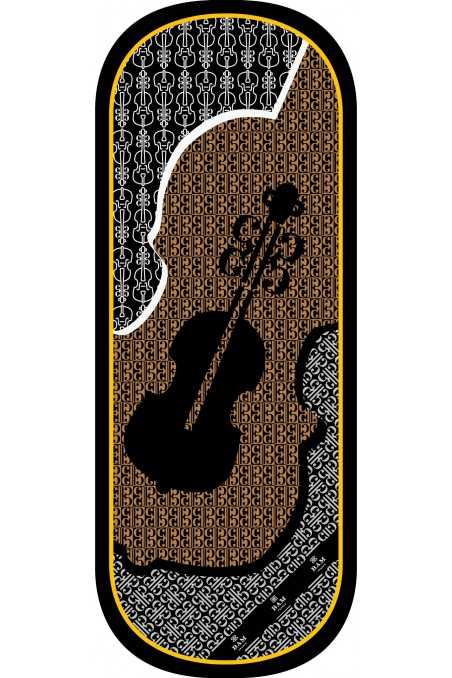 BAM FRANCE Silk Cover for Oblong Violin Cases