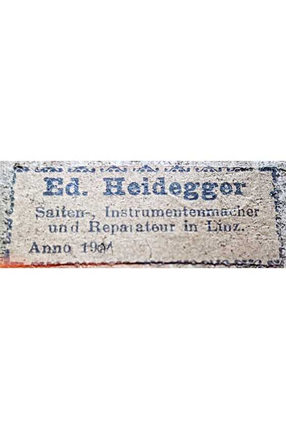 15" Eduardo Heidegger Viola Linz, Austria 1921