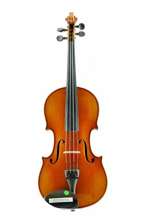 Labelled Josef Kreuzinger Violin 1924 Markneukirchen
