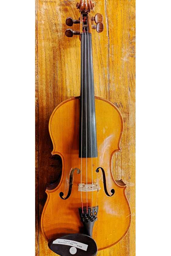French "J Patry" Violin Mirecourt c 1920