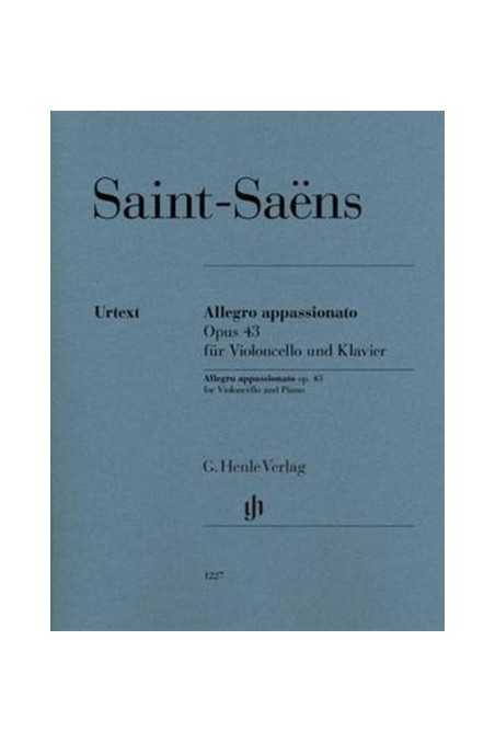 Saint-Saens Allegro Appassionato Op.43 Cello/Piano (Henle)
