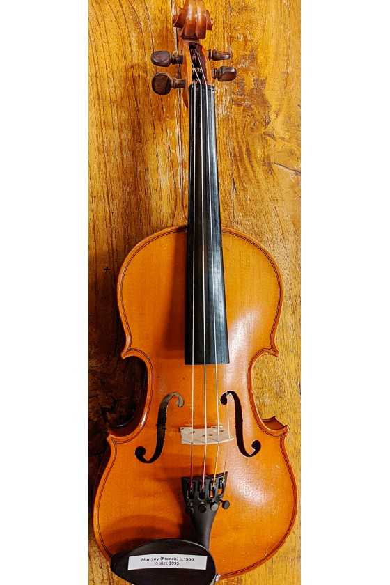 Mansuy (French) Violin c 1900 1/2 Size
