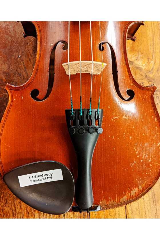 3/4 French Violin Strad Copy