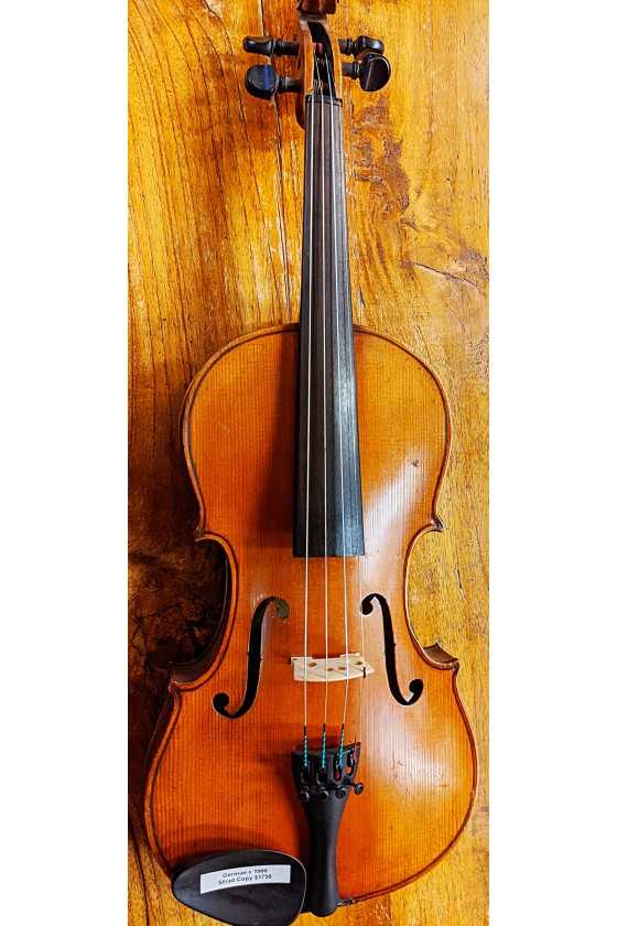 German Violin c 1900 Strad Copy