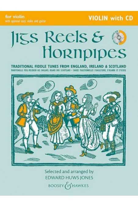 Huws Jones, Jigs, Reels & Hornpipes For Violin Solo With CD