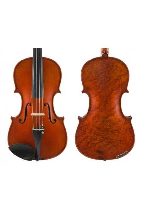 Gliga Vasile 4/4 Violin with Birdseye Maple Back, Sides, and Neck (Instrument Only)