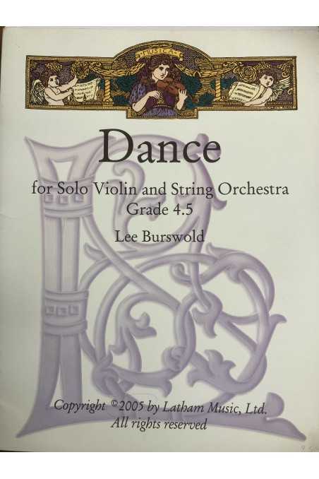 Burswold, Dance for Solo Violin and String Orchestra Gr. 4.5 (Latham)