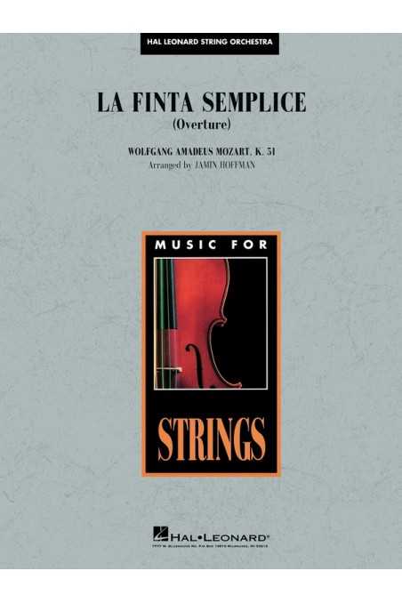 Mozart arr. Hoffman, La Finta Semplice - Overture for String Orchestra (Hal Leonard)