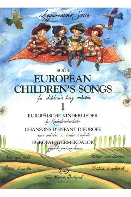 European Children's Songs for Children's String Orchestra Vol. 1 (EMB)