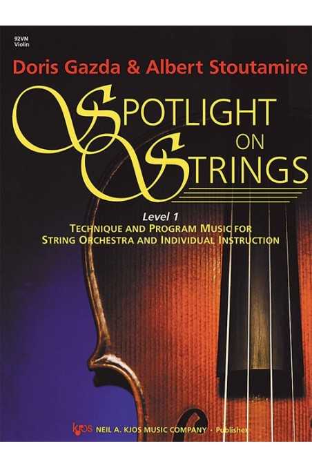 Spotlight on Strings Level 1 - Violin Part (Kjos)