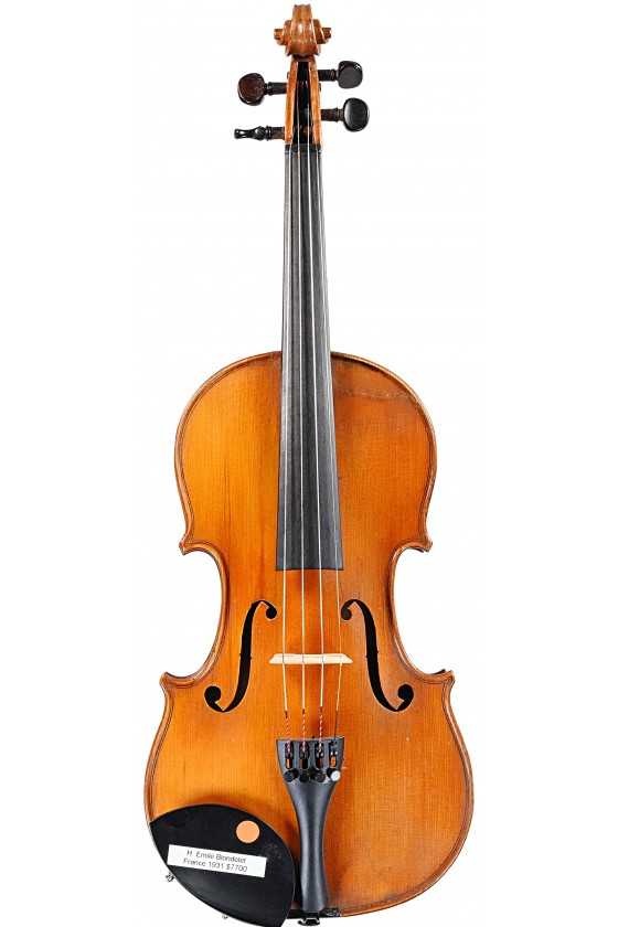 JTL French 1931 Violin - H. Emile Blondelet (Label)