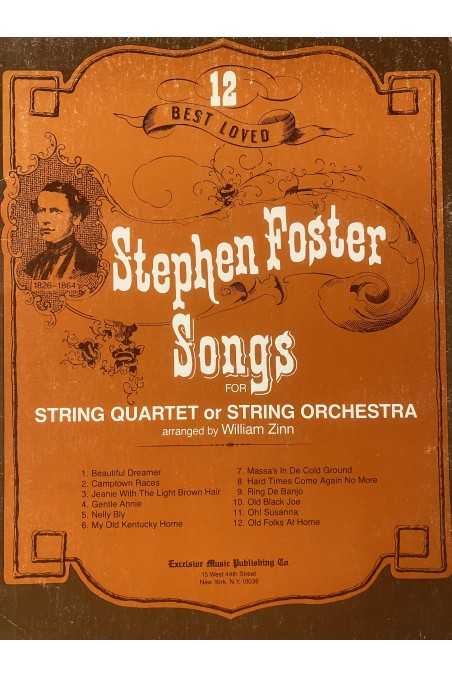 12 Best Loved Stephen Foster Songs for String Quartet/Orchestra