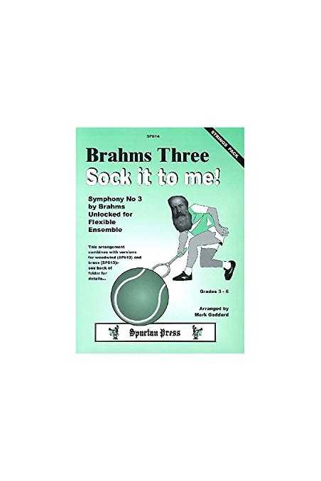 Brahms Three - Sock it to Me for String Orchestra Gr. 3 - 6
