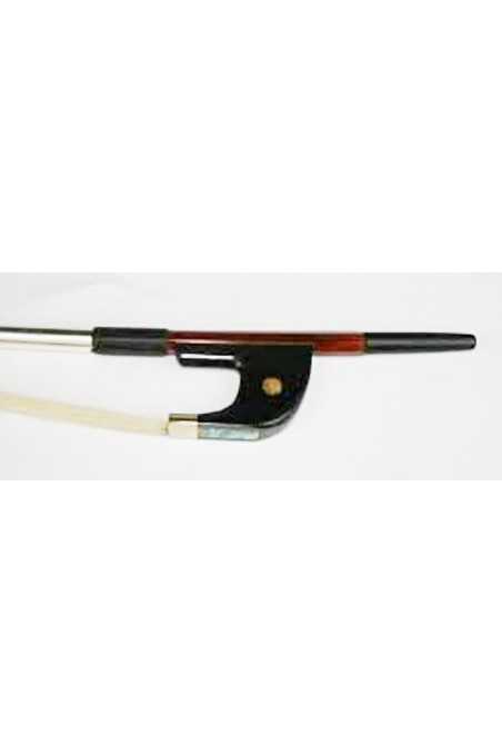 Bass Bow Good Quality German Style Double Mounted Bass Bow- Brazil Wood