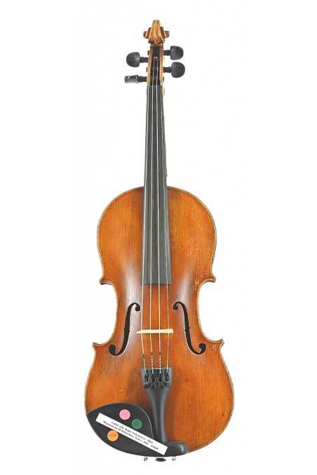 Label Johann Baptist Schweitzer Violin 1844 Repaired by M Nebel New York c 1895