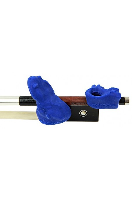 Bow Hold Buddies-Bright Blue Colour Hold Fish and Frog