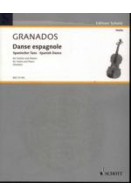 Granados, Danse Espagnole for Violin/Piano Ed by Kreisler