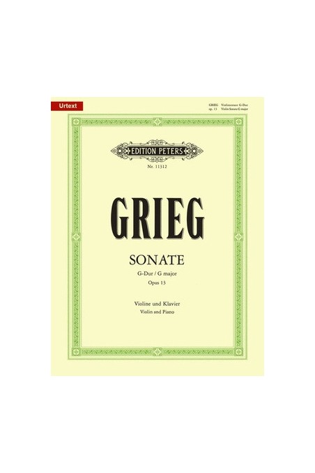 Grieg, Violin Sonata No. 2 in G Op. 13