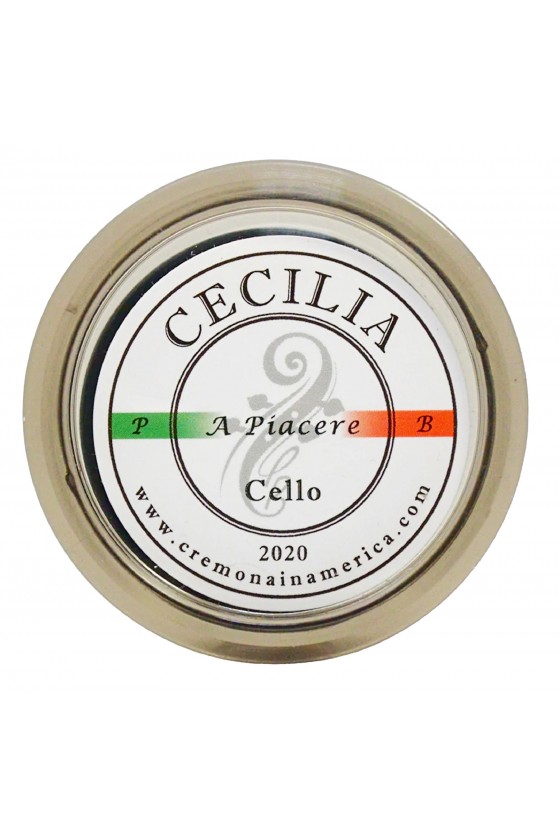 Cecilia A Piacere Cello Rosin Half Cake