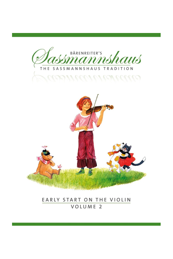 Sassmannshaus Early Start on the Violin -Choose a Volume