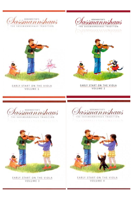 Sassmannshaus - Early Start on the Viola -Choose a Volume