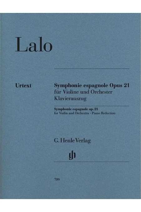 Lalo, Symphonie Espagnole Op. 21 Vln and Orchester Piano Reduction ( Henle)