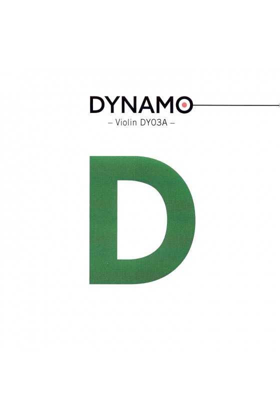 Dynamo Violin D String (Silver) 4/4 By Thomastik-Infeld